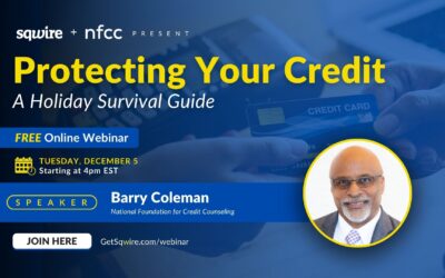 NEW Webinar with NFCC: Holiday Spending Survival Guide