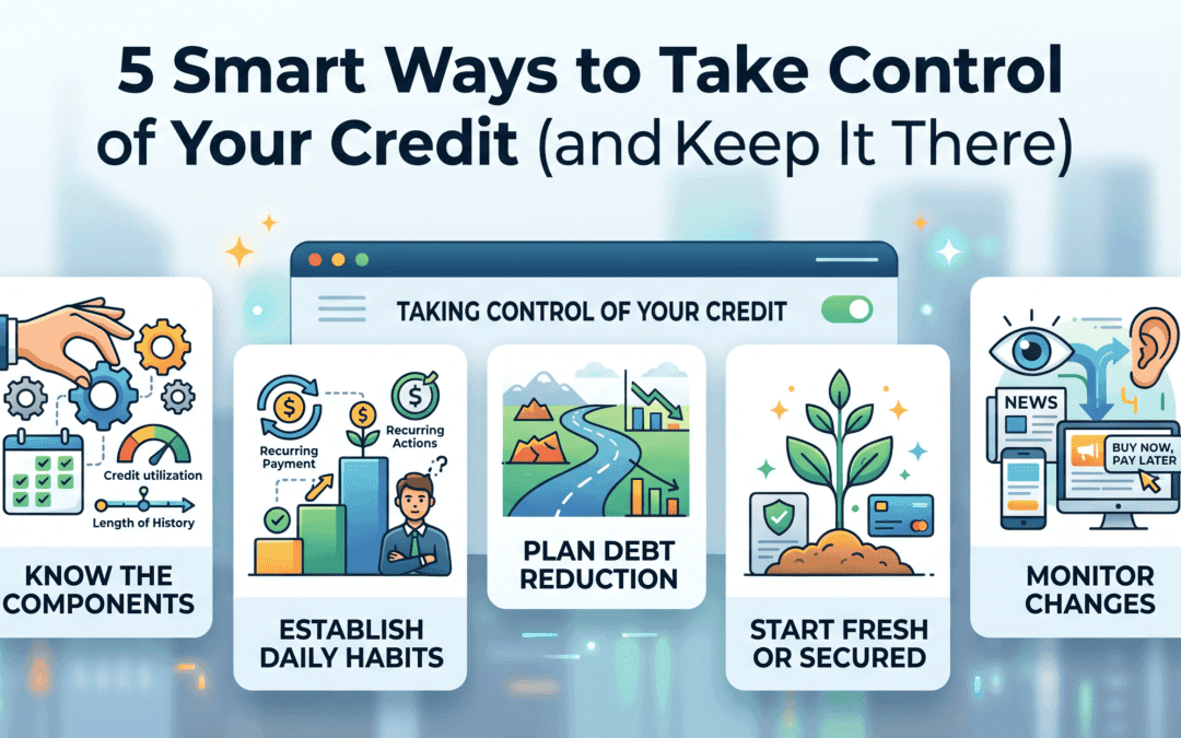 5 Smart Ways to Take Control of Your Credit (and Keep It There)