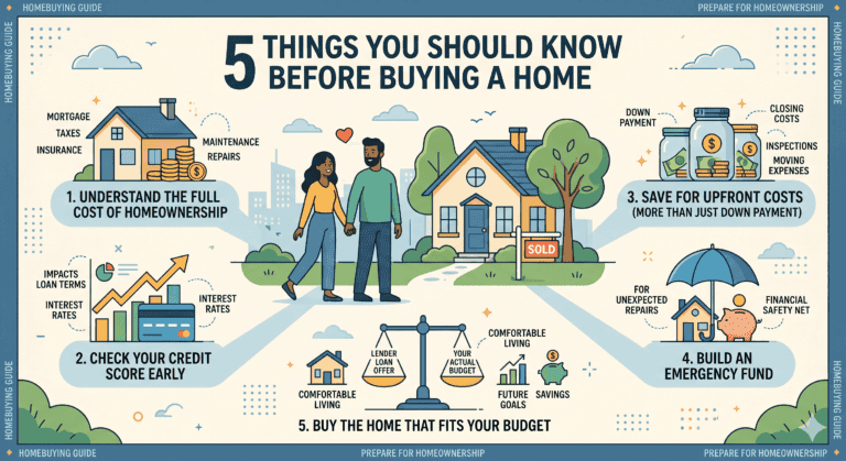 5 Things You Should Know Before Buying a Home