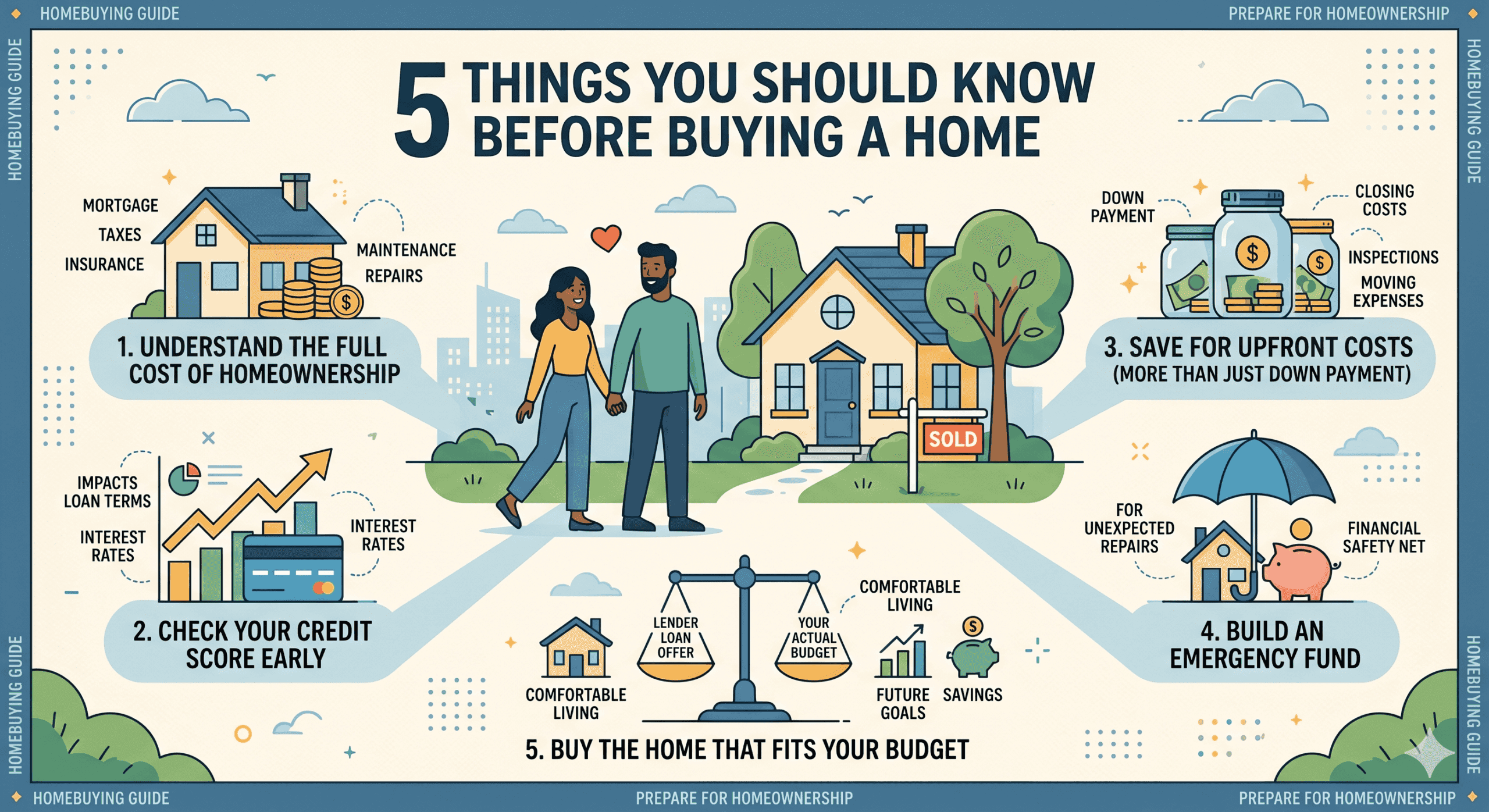 5 Things You Should Know Before Buying a Home