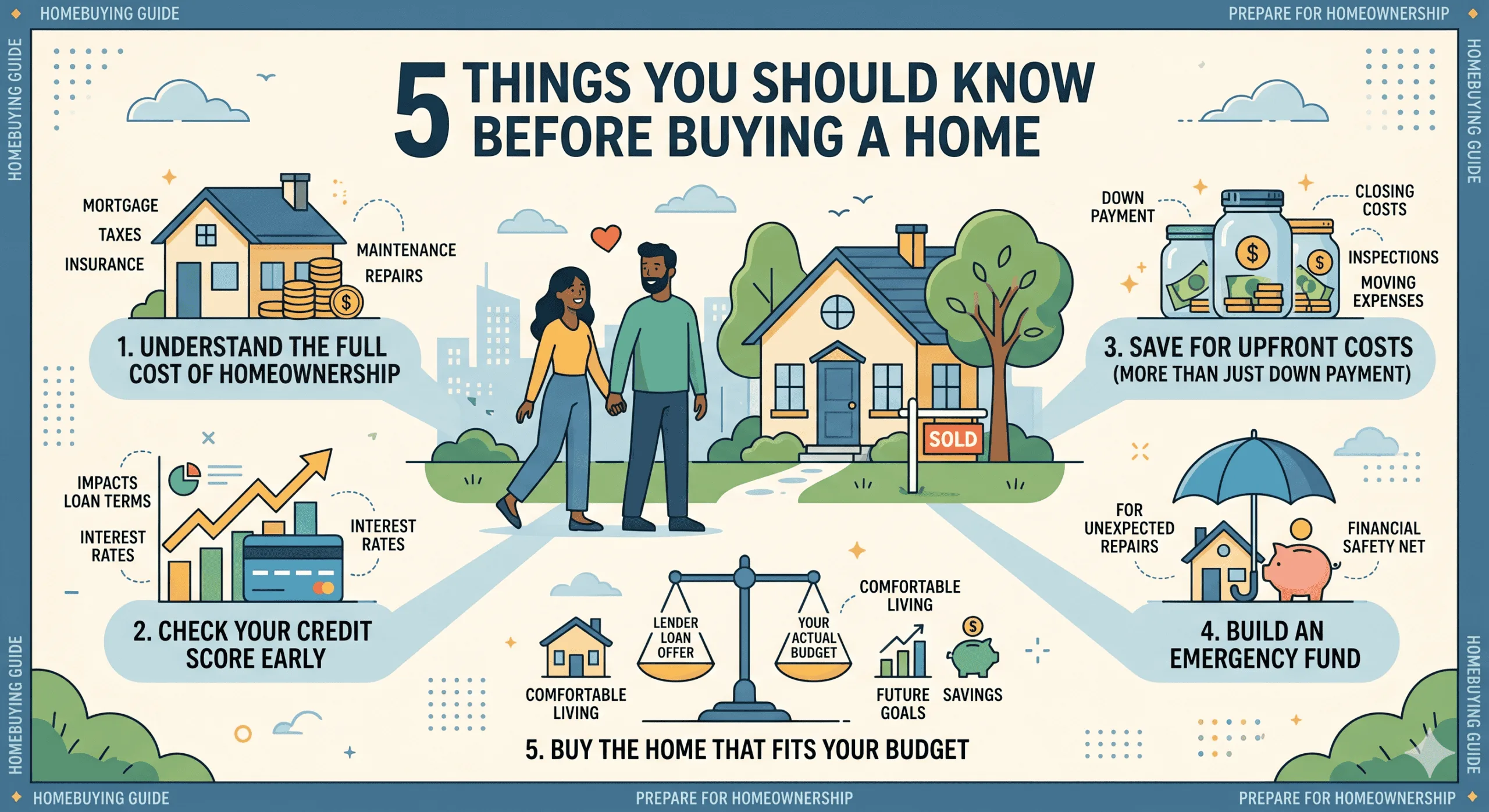 5 Things You Should Know Before Buying a Home